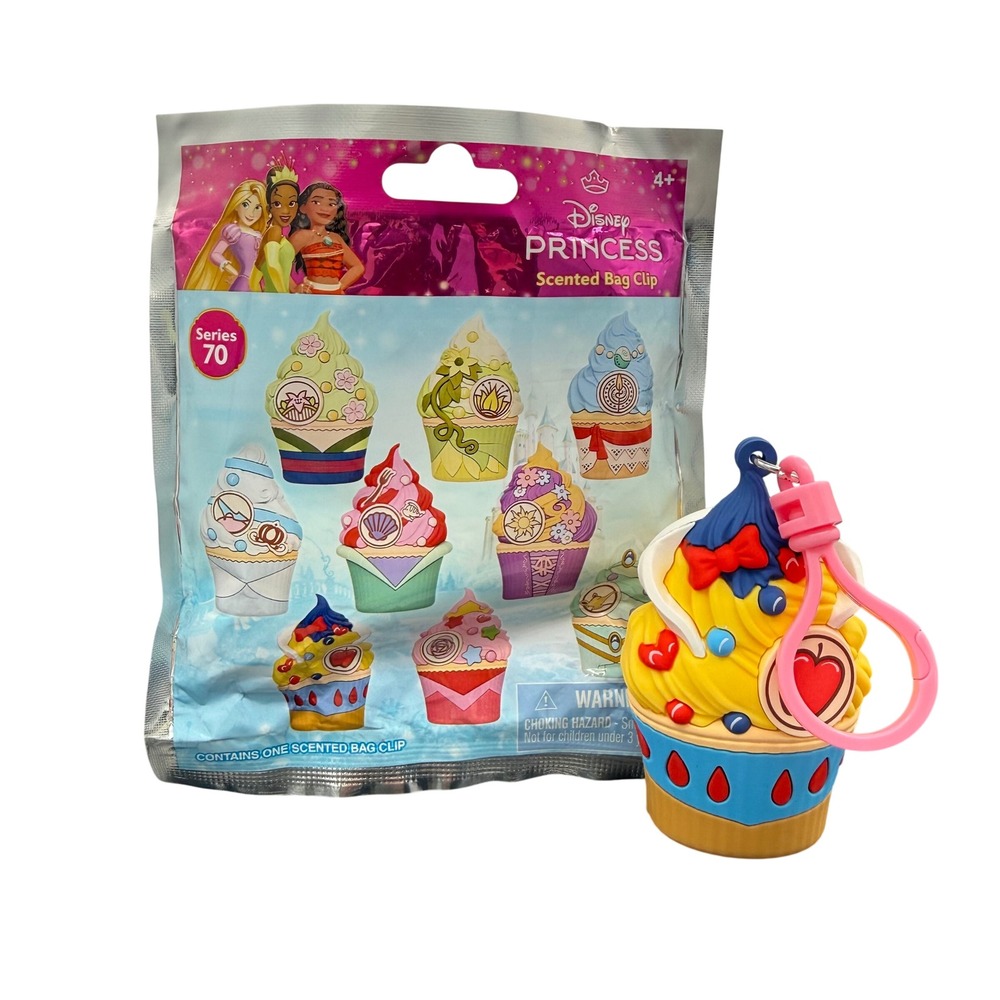 Disney Princess Scented Cupcake Bag Clip - Snow White Apple Scented